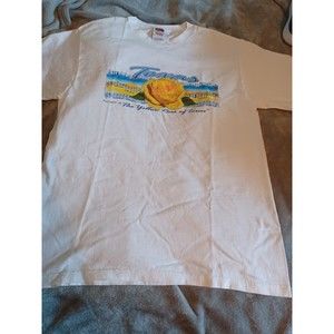 Yellow Rose of Texas t-shirt.  White sz. M.